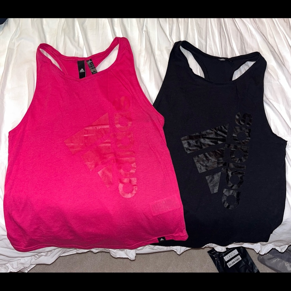 2 for $20! adidas razor back workout shirts
